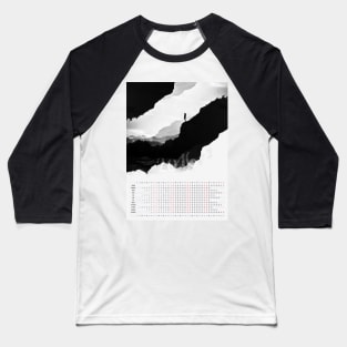 2016 Calendar White Isolation Baseball T-Shirt